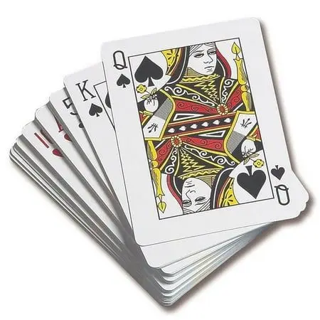Wholesale Custom Design Paper Playing Cards Game Gold Poker Cards With Your Own Logo Design