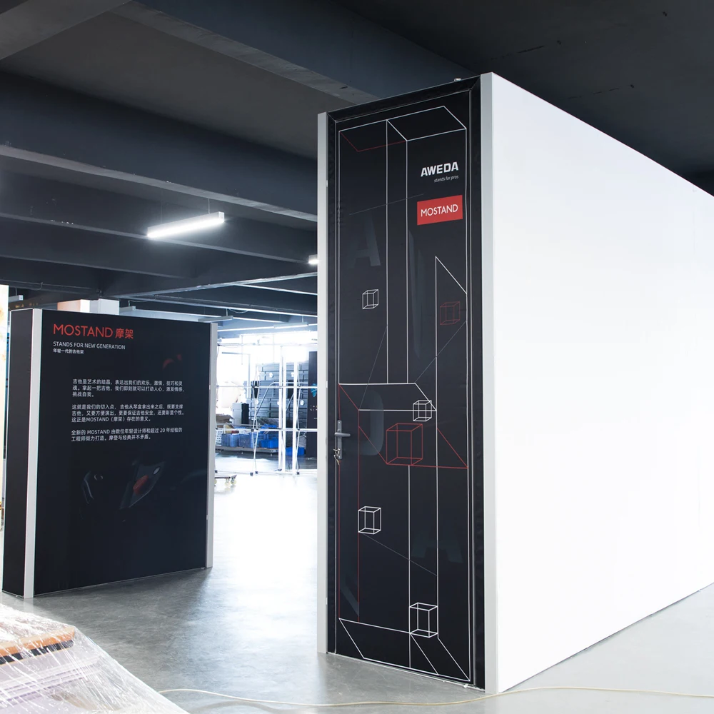 Tianyu Gorgeous Portable Trade Show Display Booth Designs For Clothing Shop Exhibition Booth