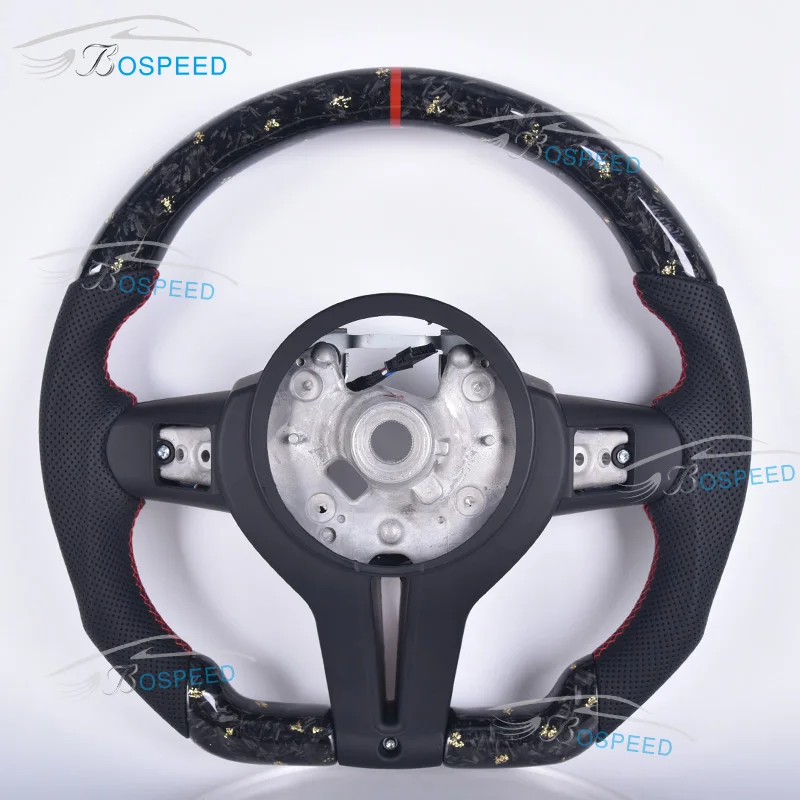 LED Carbon Fiber Steering Wheel For Bmw E46 M3 E38 E39 E83 E60 E70 E71 E72 E53 E89 E92 E93 E81 E87 E84 E82 X1 X2 X3 X4 X5 X6