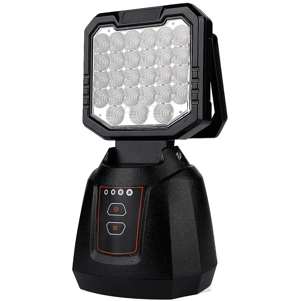 27W 2025LM Outdoor Hiking Camping Rechargeable light Handheld Garage Charged Portable Led work Lights