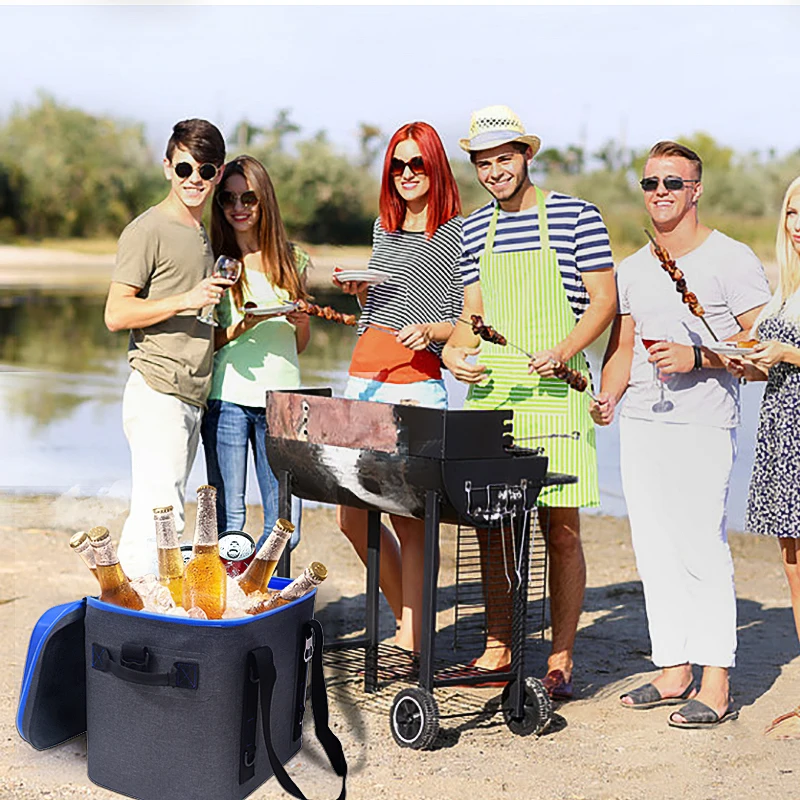 KingGear Custom Cooler Box сумки для ланча пива льда водонепроницаемый Изолированный рюкзак
