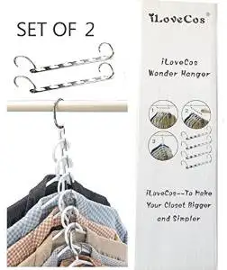 Hot sell cheap strong clothes hanger .cascade hanger/wonder hanger