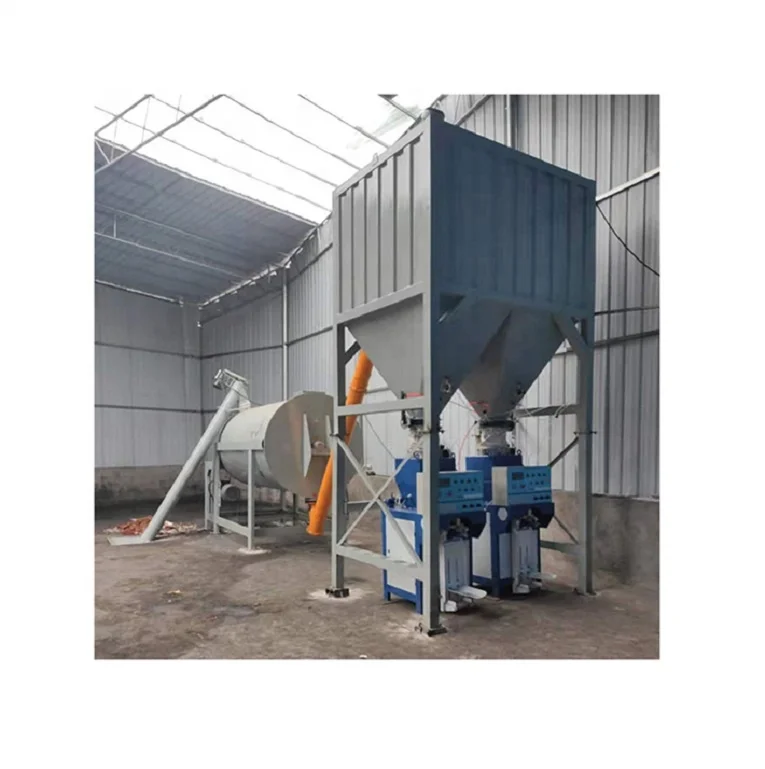 Chinese Supply Dry Tile Glue Mortar Production Line Equipment Simple Industrial Dry Mortar Production Line