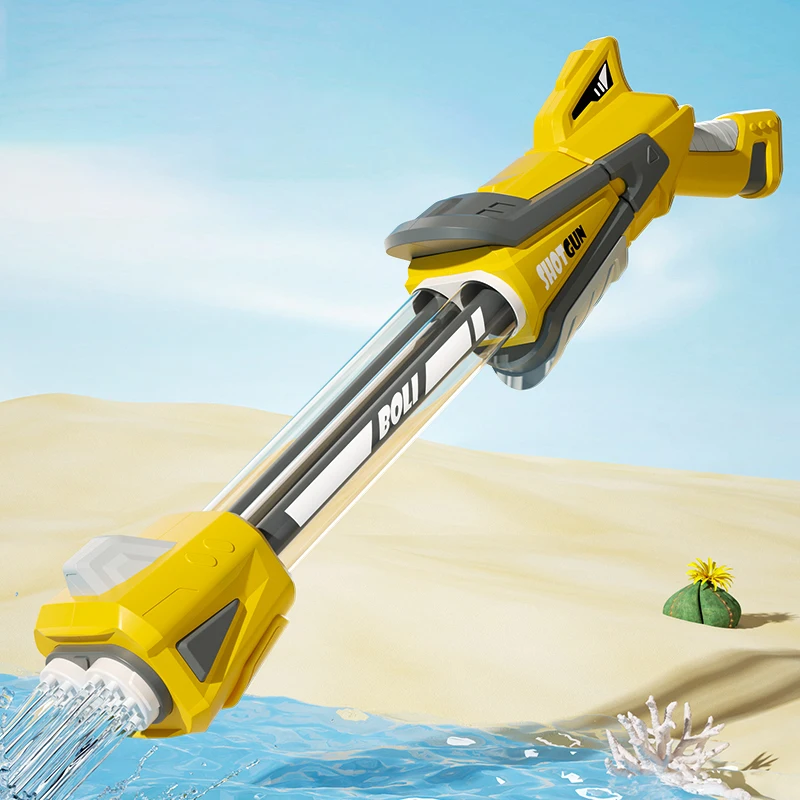 XST  Outdoor Beach Swimming Pool Game Summer Party Favor Power Large 26 Holes Stream Water Blaster Long Water Gun