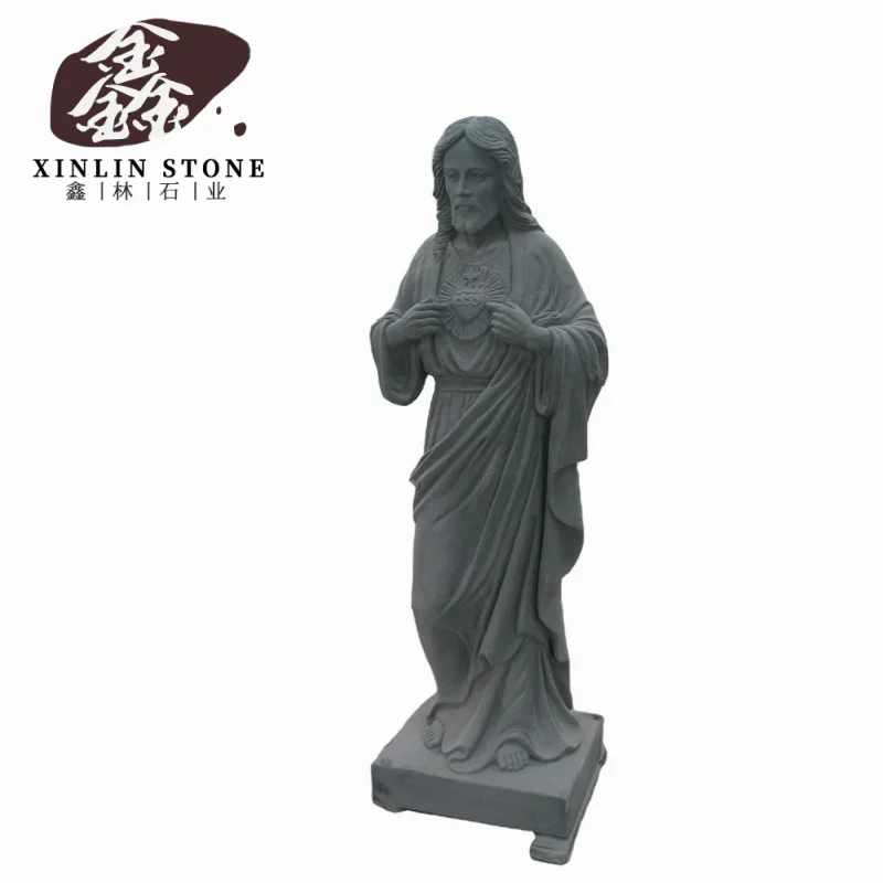 virgin mary stone statue religious Sculpture Life Size Natural White Marble garden stone carving custom 1.2m 1.5m 1.8m 2m