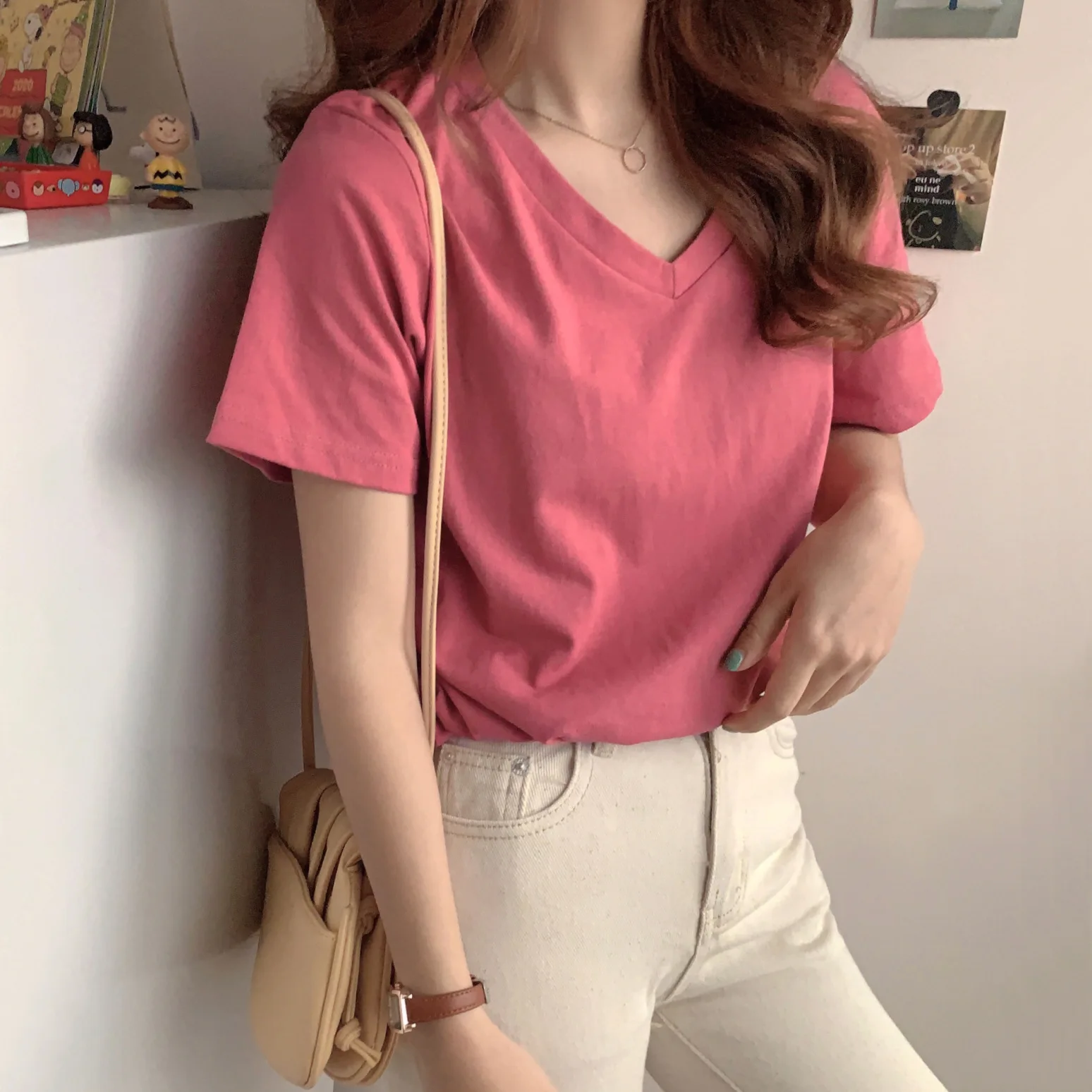 High quality summer ladies t-shirt ladies sweet  t-shirt casual ladies t-shirts
