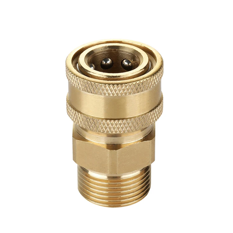 High Pressure Washer Hose Adapter Thread Quick Connector Converter Fitting