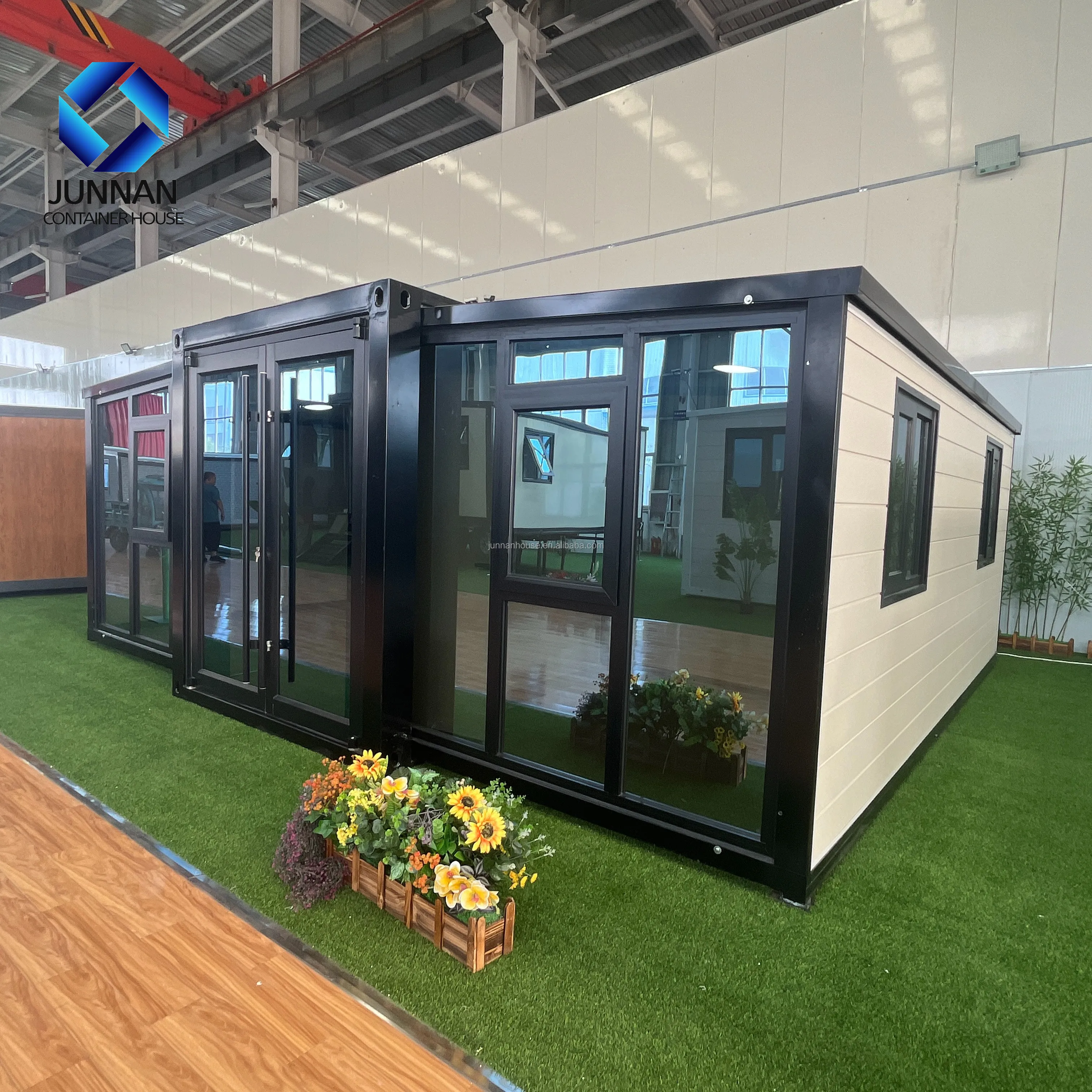 20/40ft Prefabricated Housed Portable Container steel Prefabricated Modular Houses  Expandable Folding Container House