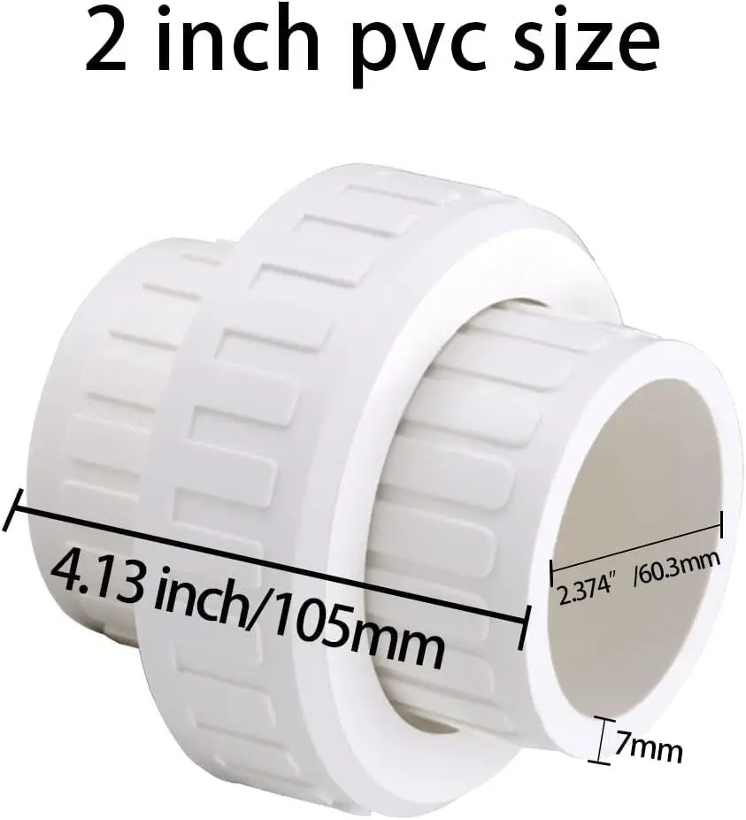 2 Piece Wholesale Hot Selling Pipe Fittings Union Connector 2 inch flange spigot pipe fittings swivel flange pipe fitting