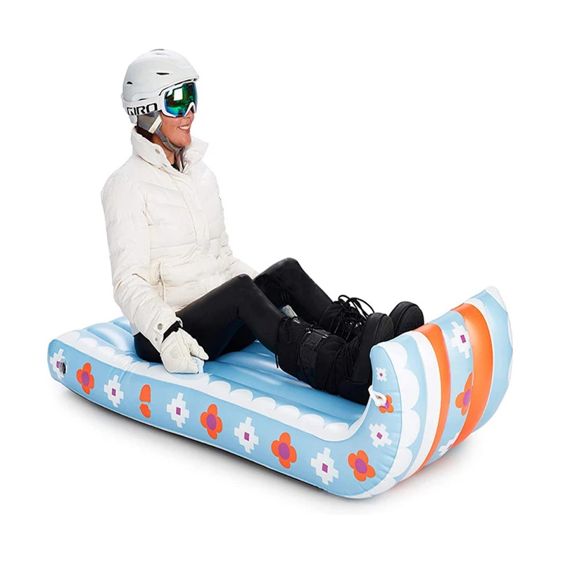 Hot sale  Inflatable Snow Sled for Kids and Adults - Heavy Duty Inflatable Snow Tube