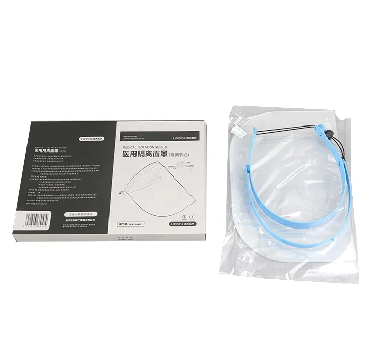 Experience Ultimate Comfort and Full Day Protection with Our Lightweight Disposable Face Shield with Cushioned Foam Padding