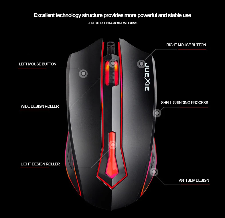 
XUEXIE M-611 USB computer mouse smallest computer mouse gaming mouse 