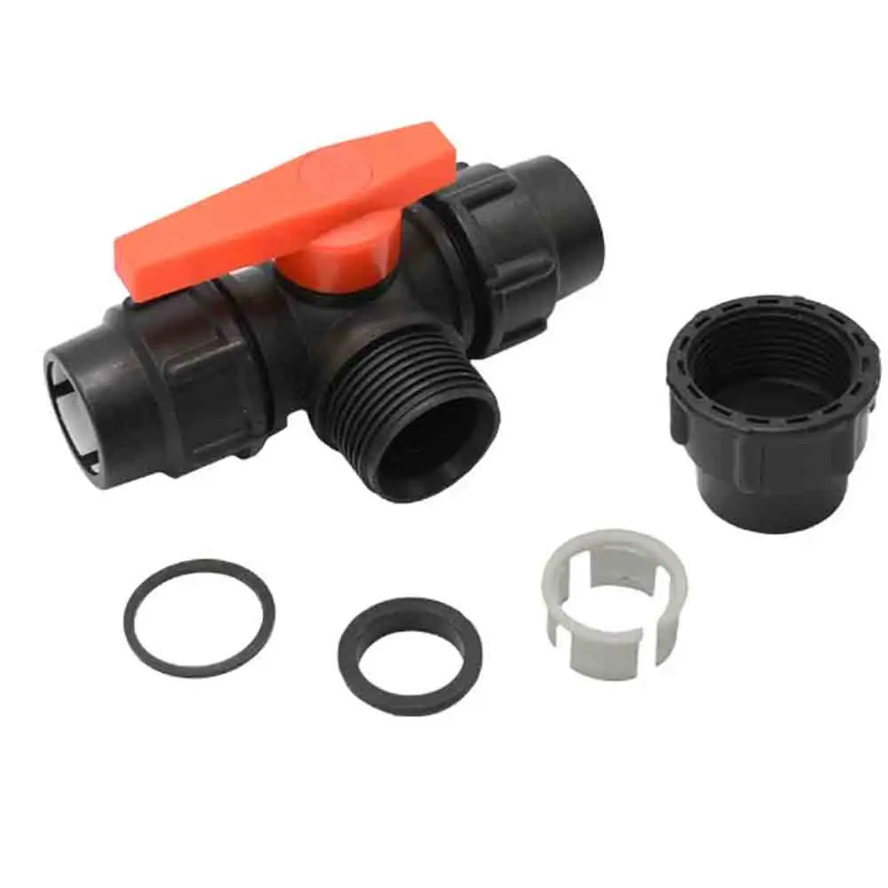 Reducing Garden Water Splitter for PE Pipe reduction Quick Connector Garden Plastic hose Reducer PE Water fast connection