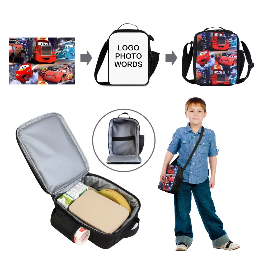 Custom Logo Picture Sublimation Backpack Laptop Blank School Bag