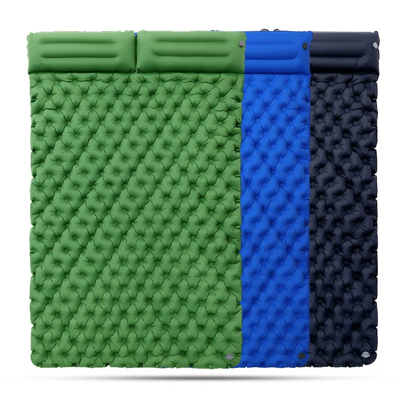 Outdoor Travel Camping Portable Waterproof Tpu Durable Single Double Folding Mat Insulated Self Inflating Sleeping Pad