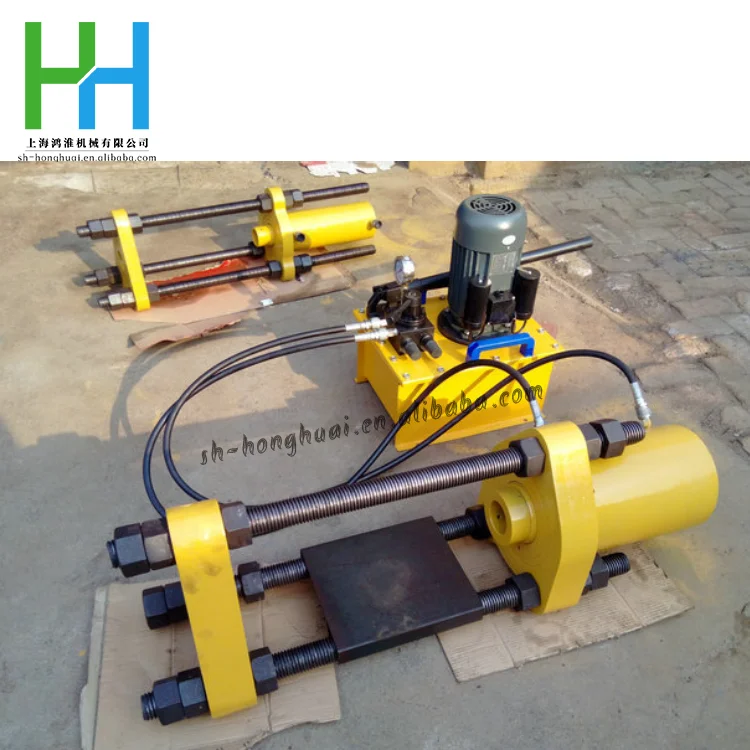 Hot pin crawler pin disassembler crawler rail chain disassembler hydraulic disassembly tool