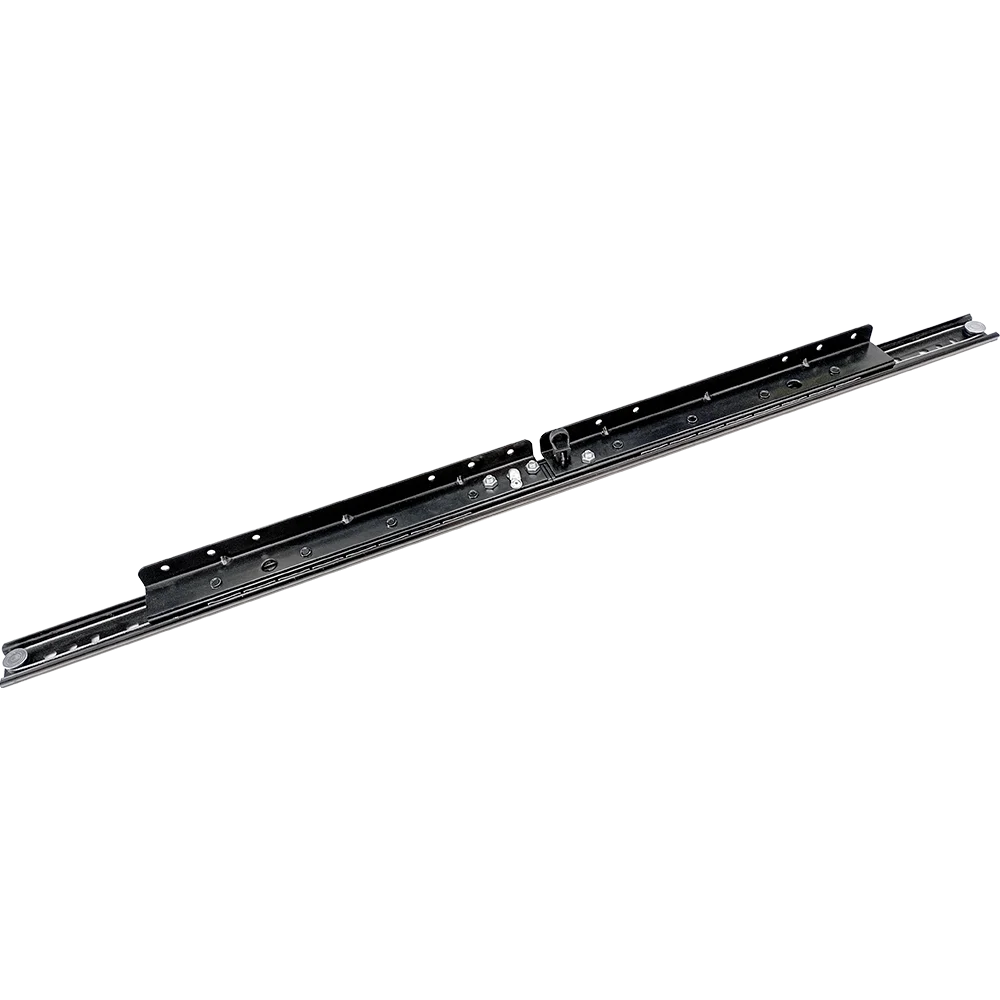 manufacturer 35mm one way slide 3 folds self-closing extendable dining table extendable mechanism rail track drawer slide