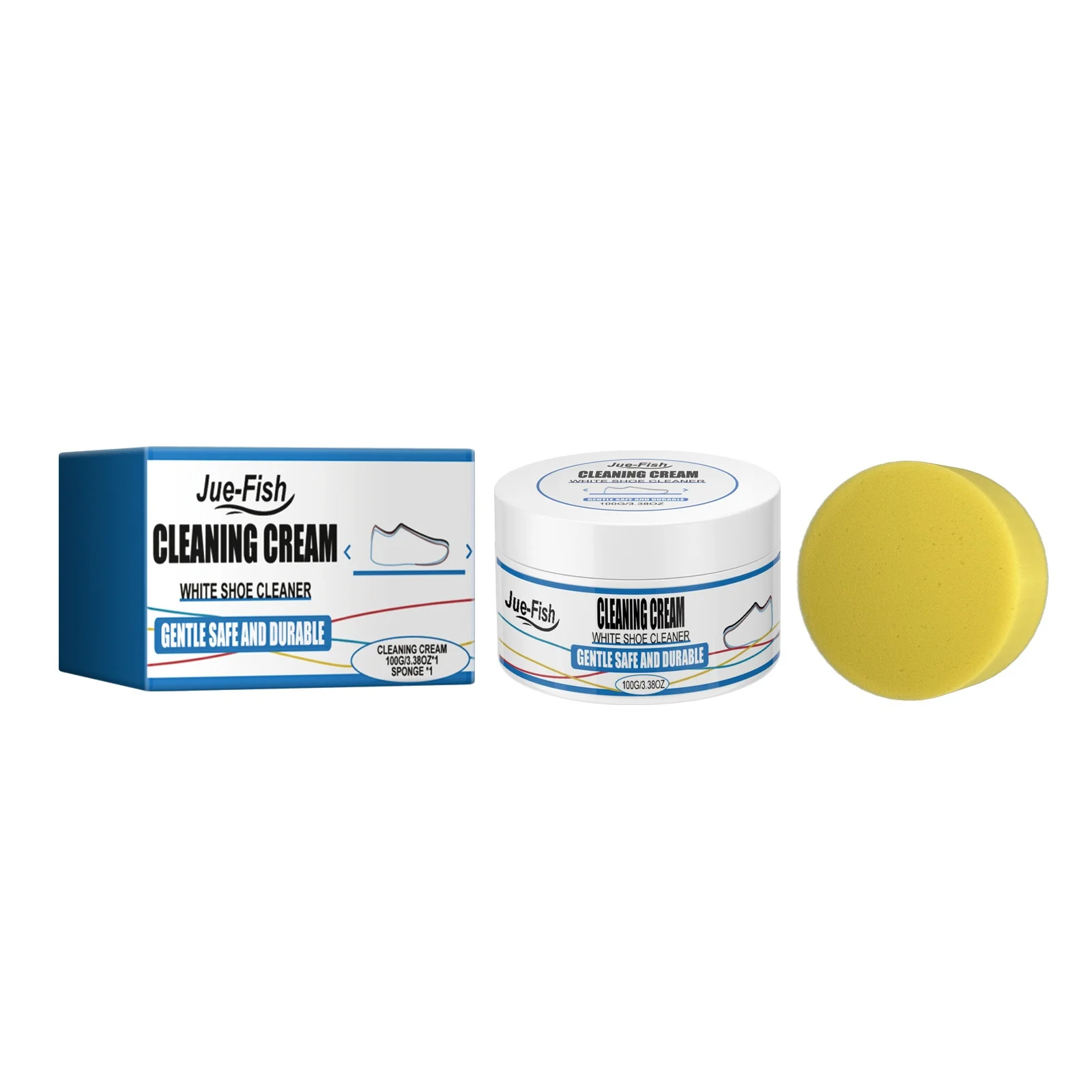 One-Wipe Whitening Solid Shoe Cleaning Cream No-Wash Stain Removal Sports Canvas Shoes Artifactual Care Product Other Apparel