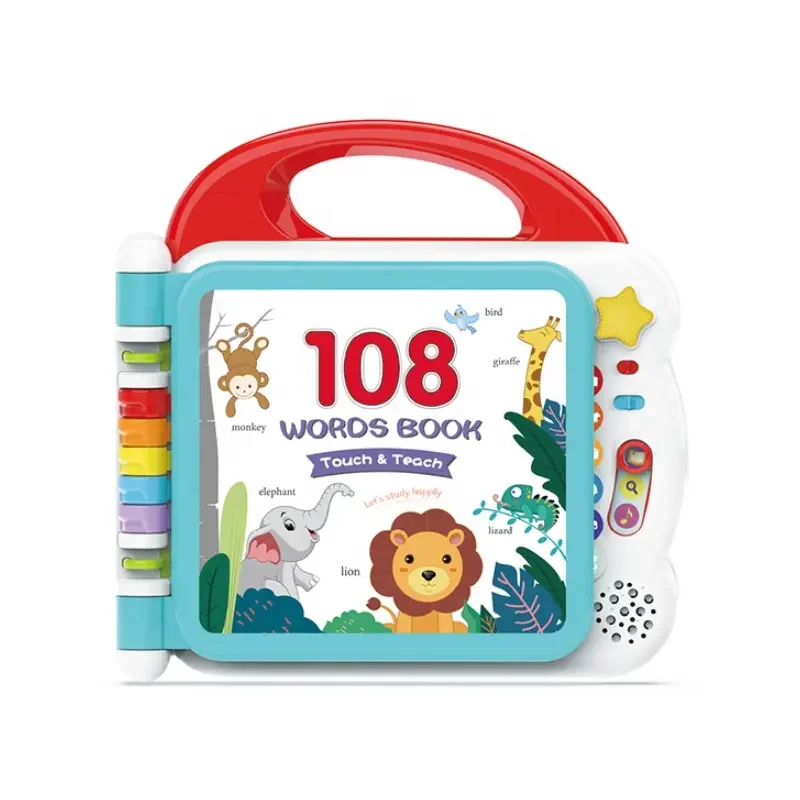 IN STOCK ABS early Educational E-book Toys Sound Bluetooth English electronic books early learning books for kids baby toddler