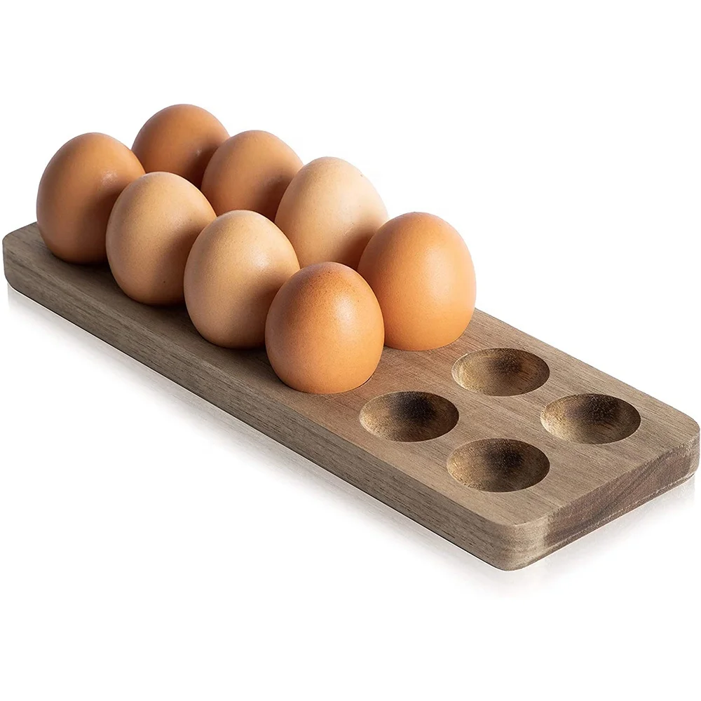High Quality Custom Wholesale Kitchen Tool Chicken Coop wooden Egg Tray