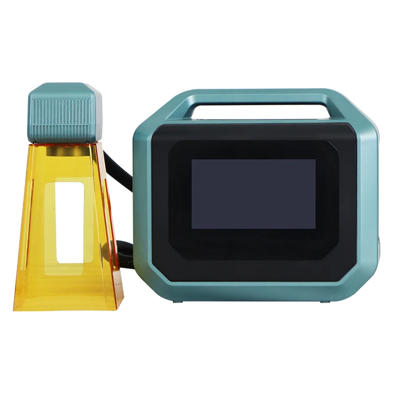 20w 30w 50w Mini Handheld Stainless Steel Iron Metal Fiber Competitive Price Laser Marking Machine with battery without battery