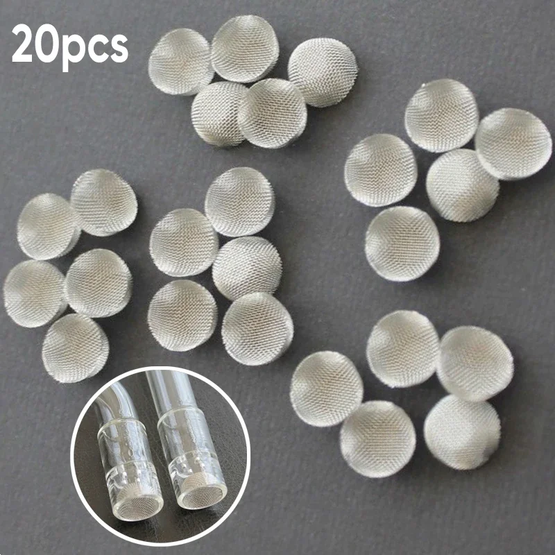 20pcs Metal Gauze Screen Filters Stems Tube Washable Reusable Arizer Solo/Air