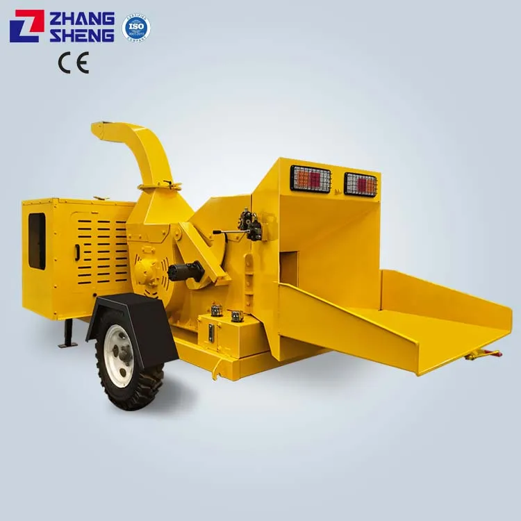 2020 China manufacture top quality forestry drum wood log shredder machine 15hp 100hp 800hp wood chipper diesel engine