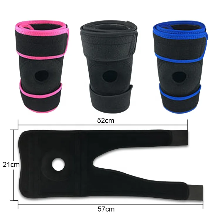 Adjustable Sports Safety Protection neoprene Sport Knee Guards stabilizing Elastic Hinged  Brace Breathable knee Support