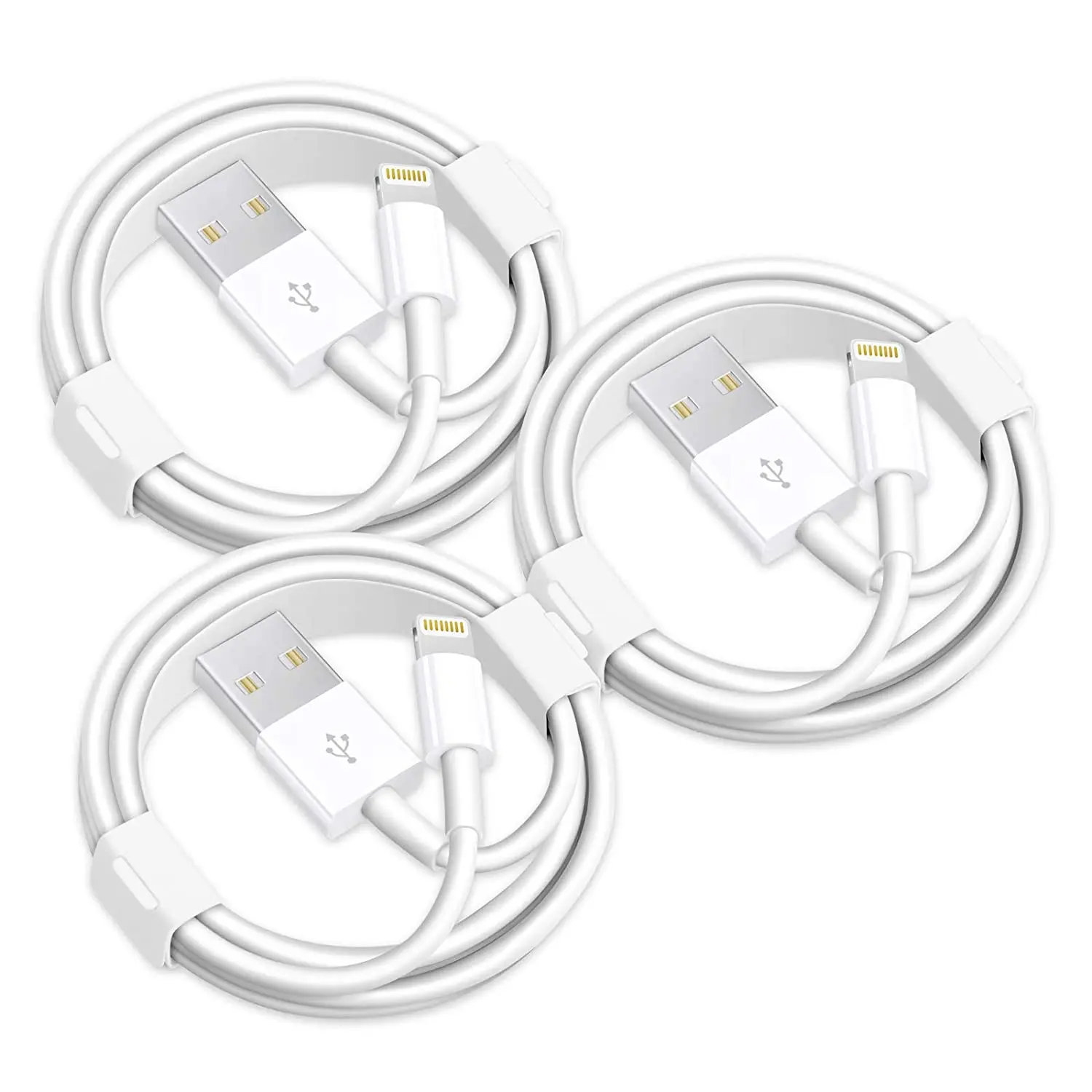  Usb-кабель для быстрой зарядки iphone 25 см 50 100 150 200 1 фут футов 5