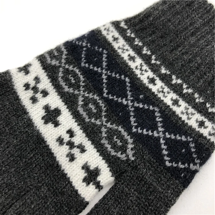 Горячая Распродажа, жаккардовые вязаные перчатки для взрослых, зимние перчатки, теплые мягкие волшебные перчатки, рекламный подарок, унисекс