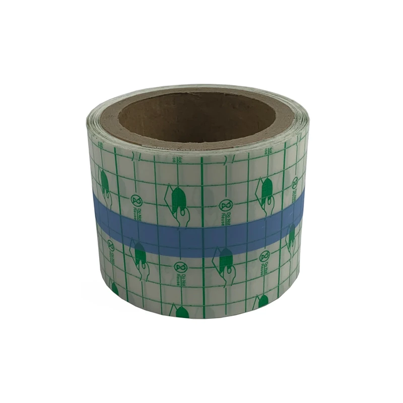 Hypoallergenic PU film roll materials used for surgical incise drape wound dressing