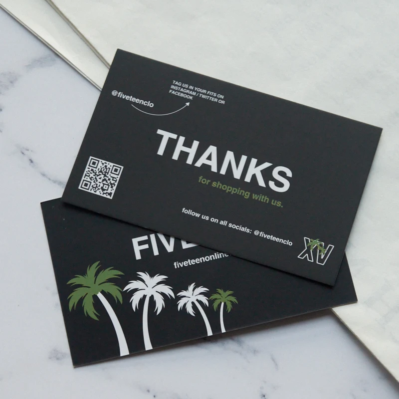 china manufacturer made luxury paper business name card thank you greeting card for small business