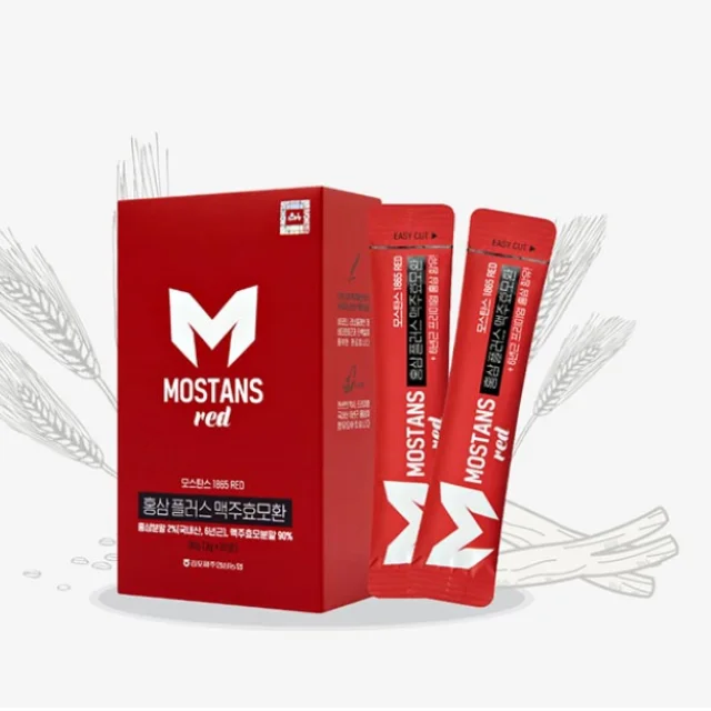 
Lightning delivery pure natural Korean origin for six years high-end red ginseng root extract concentrate wine mixed yeast pills 