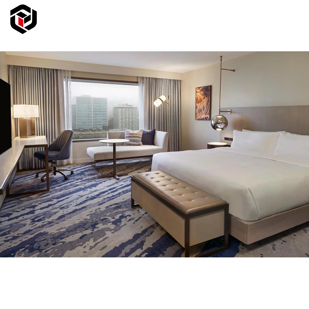 Italian Style 5 Star Hotel Luxury Design Bedroom Bed Size Furniture Set