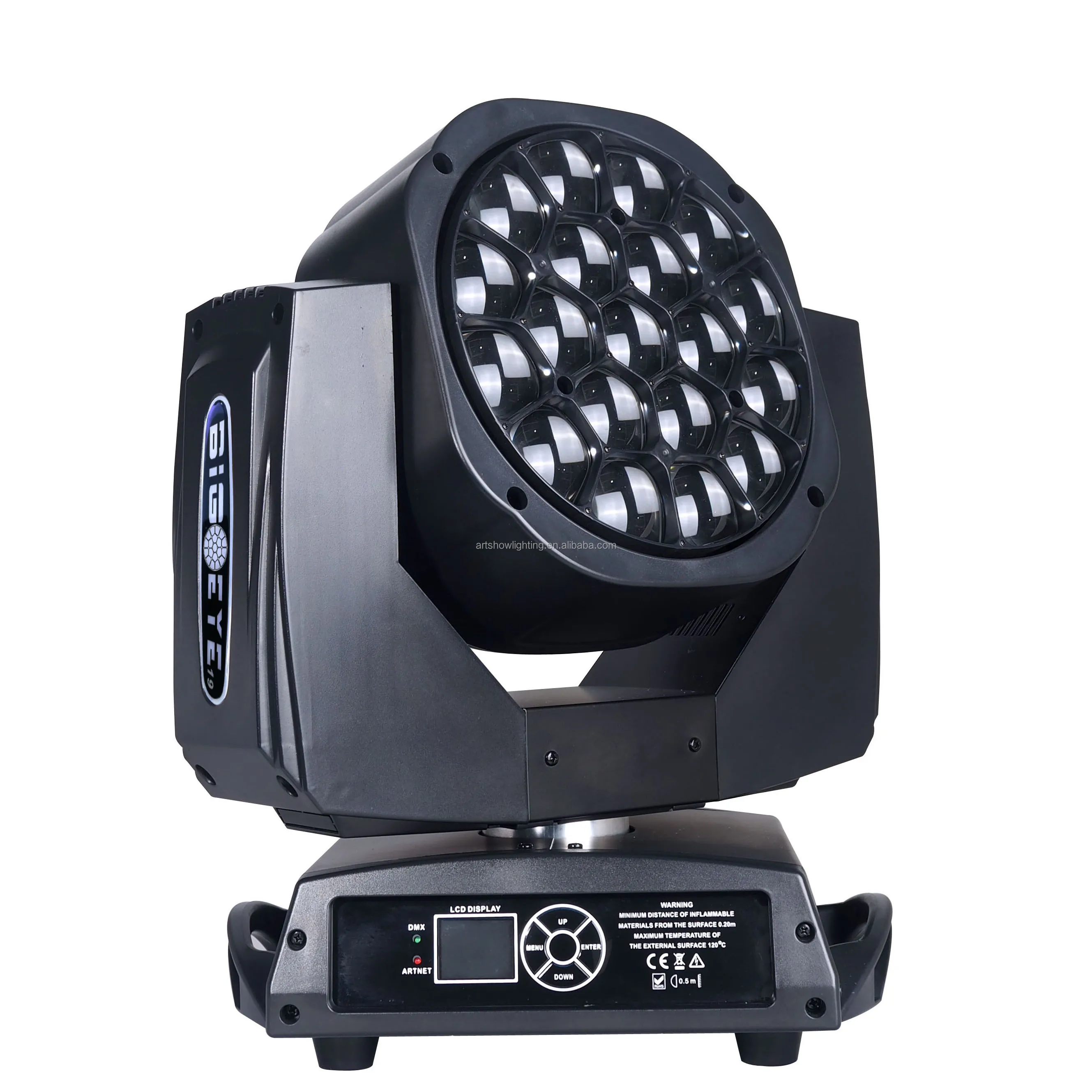 19x15W K10 Big Bee Eye led moving head dj stage lights zoom function