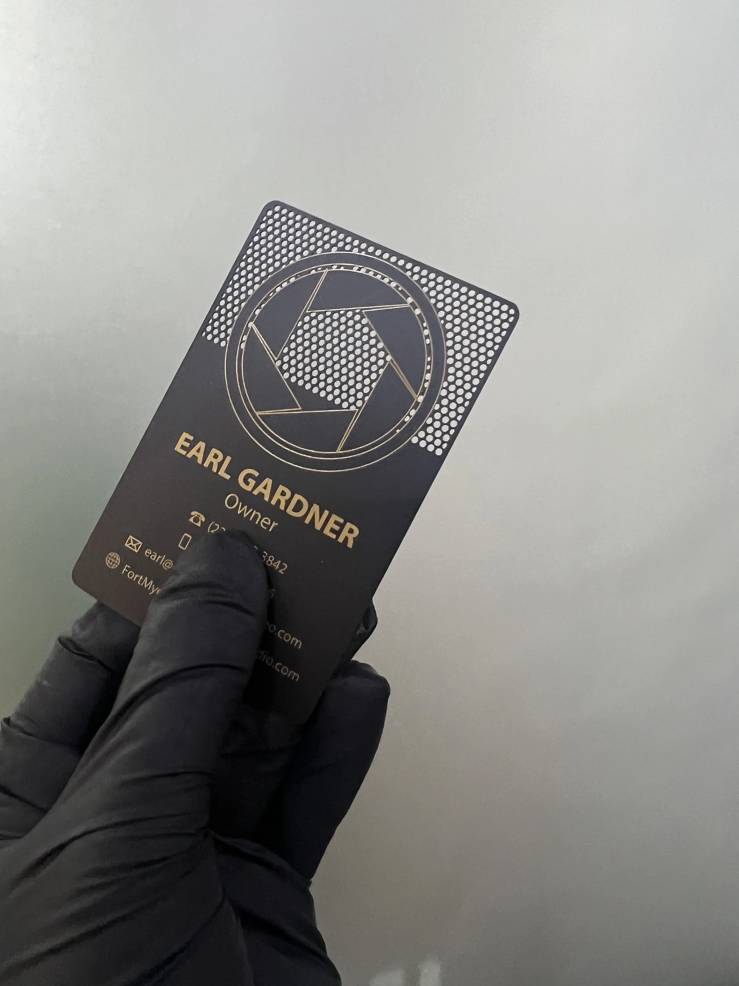 Hot Selling Excellent Quality Custom Name Card Metallic Business Card Printing Metal Business Cards With Anti fingerprint coat