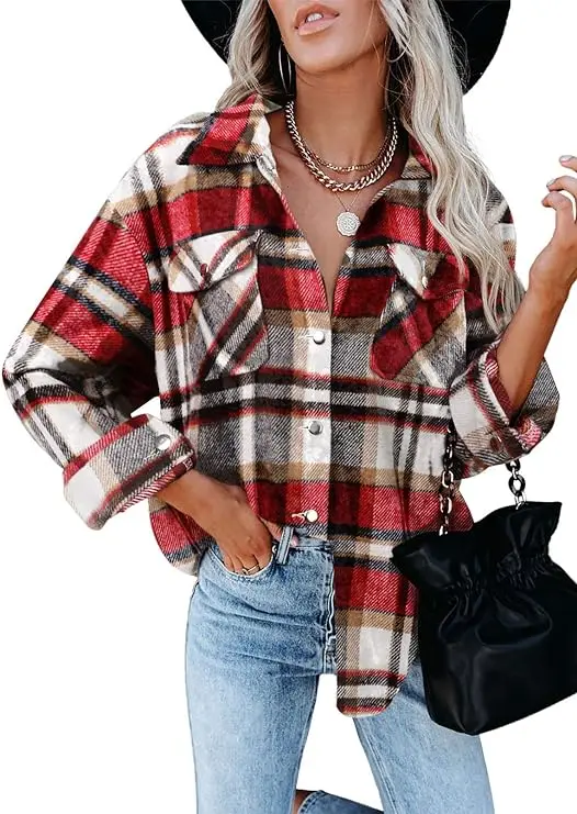 Women Corduroy Shirts Casual Long Sleeve Button Down Blouses Top ladies long sleeve blouses womens semi formal tops and blouses