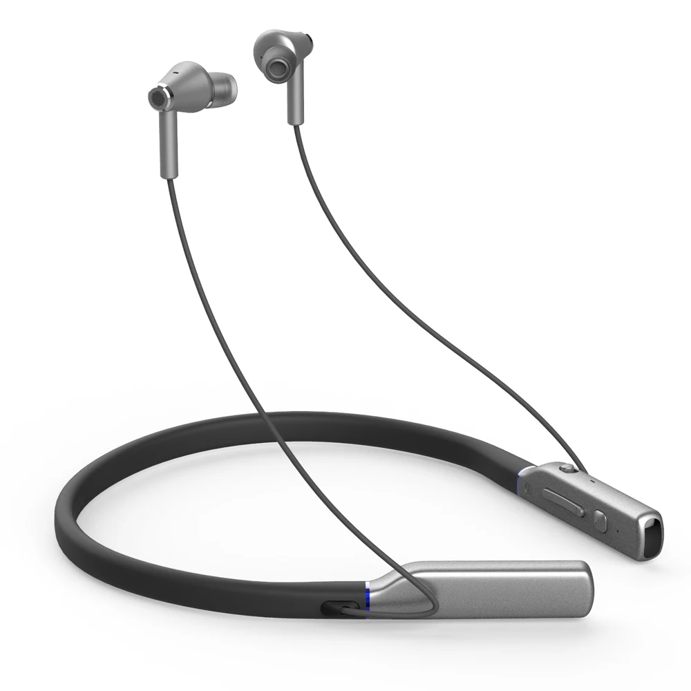 Активный шум шумоподавления шейным спортивные наушники беспроводные мягкие жидкие силиконовые Bluetooth наушники