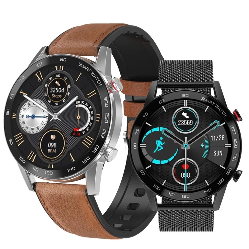  New Men Smart Watch IP68 Waterproof Heat Rate Sleeping ECG Monitor Call DT95
