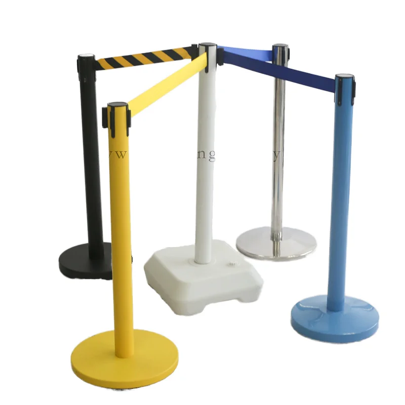 Custom Retractable Belt Queue Stanchion Indoor Use Manufacture Price Crowd Control Barrier Custom Rope