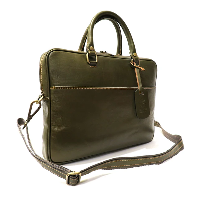 Hot Selling 2023 New Fashionable Messenger Cowhide Leather Bag For Business Handmade In Italy