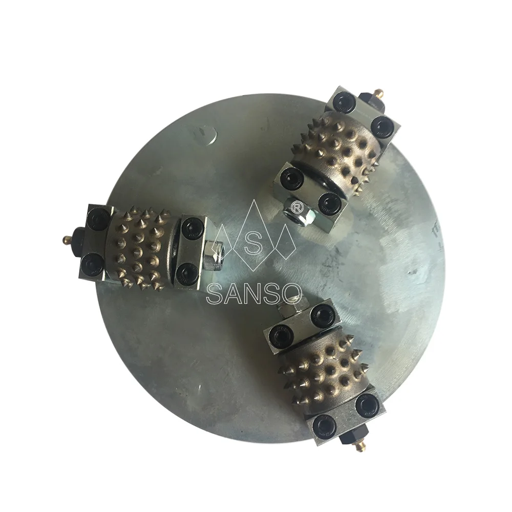 SANSO High Efficiency Diamond Bush Hammer Disc Diamond Bush Hammer Rollers for Grinding Granite Marble Sandstone