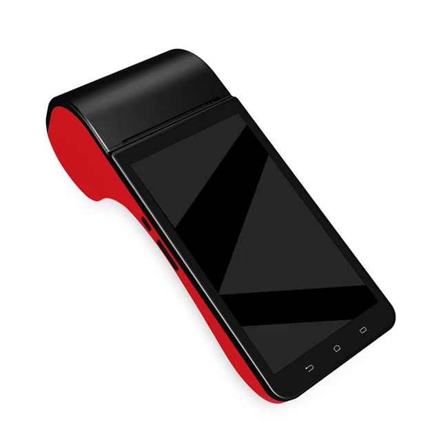 Портативный Мобильный POS-принтер POS-терминал машина кассовый аппарат Android OS POS принтер 58 мм все в одном с батареей 5000 мАч NFC