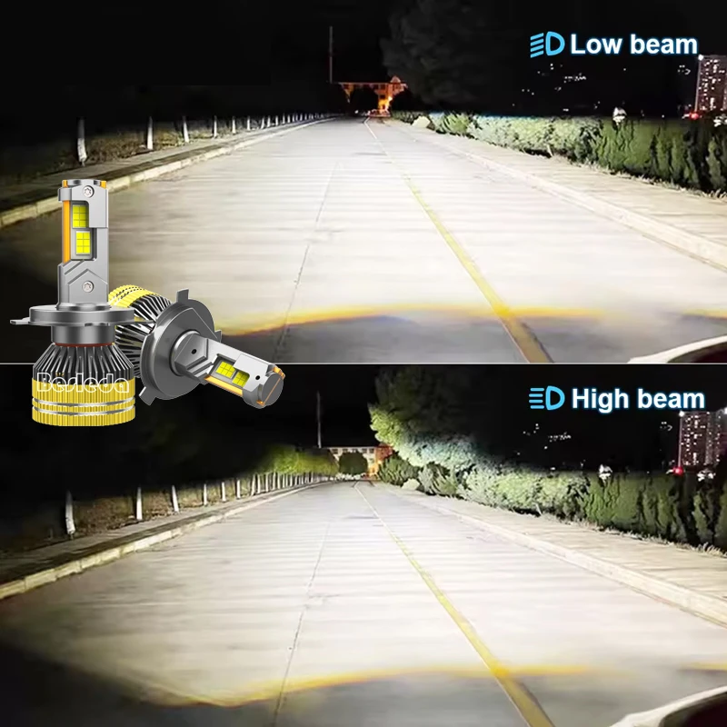 High Quality Car LED Headlight H4 H7 LED Light Bulb H1 Factory Wholesale for car 240w 50000lm 9005 9006 led headlight