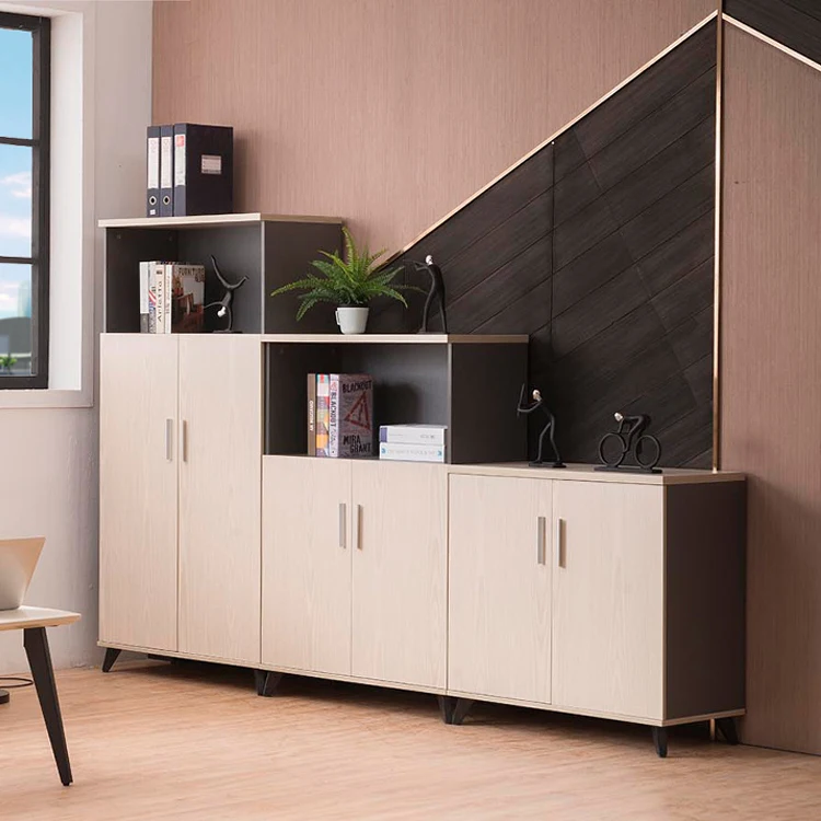 
MDF Fire Proof Locker Office 4 3 Drawer Modular Cheap File Cabinet 