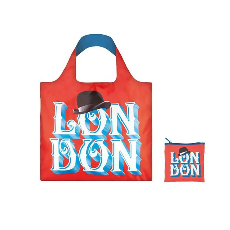 Wholesale Custom Eco Friendly Reusable Cloth Bag Fashionable Folding Shopping Bags