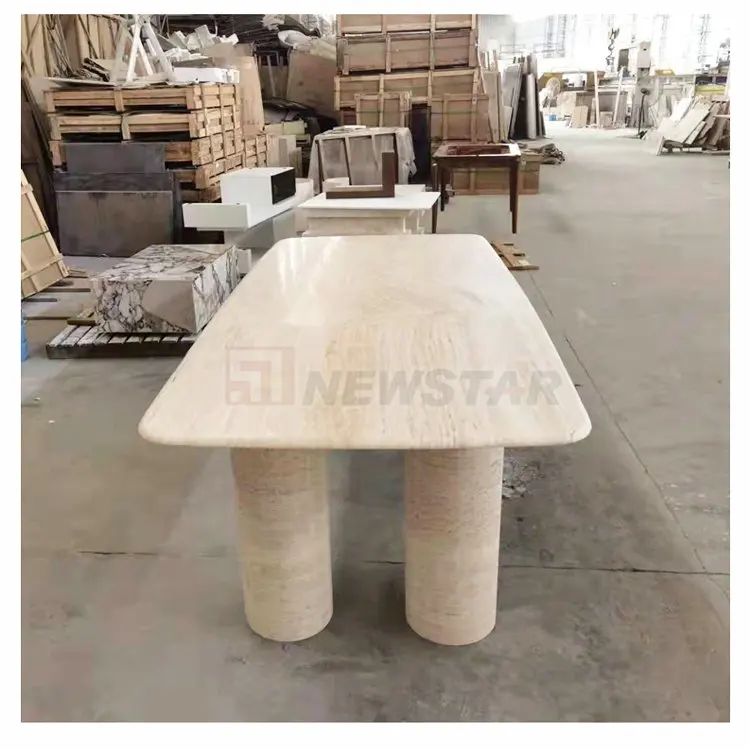 Modern Nordic marble round desk dining room Calacatta Violet customized natural kitchen dining table  6 chairs set new arrival