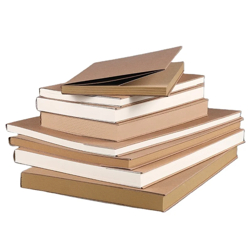 Brown Kraft Cover Sketchbook Blank NotePads