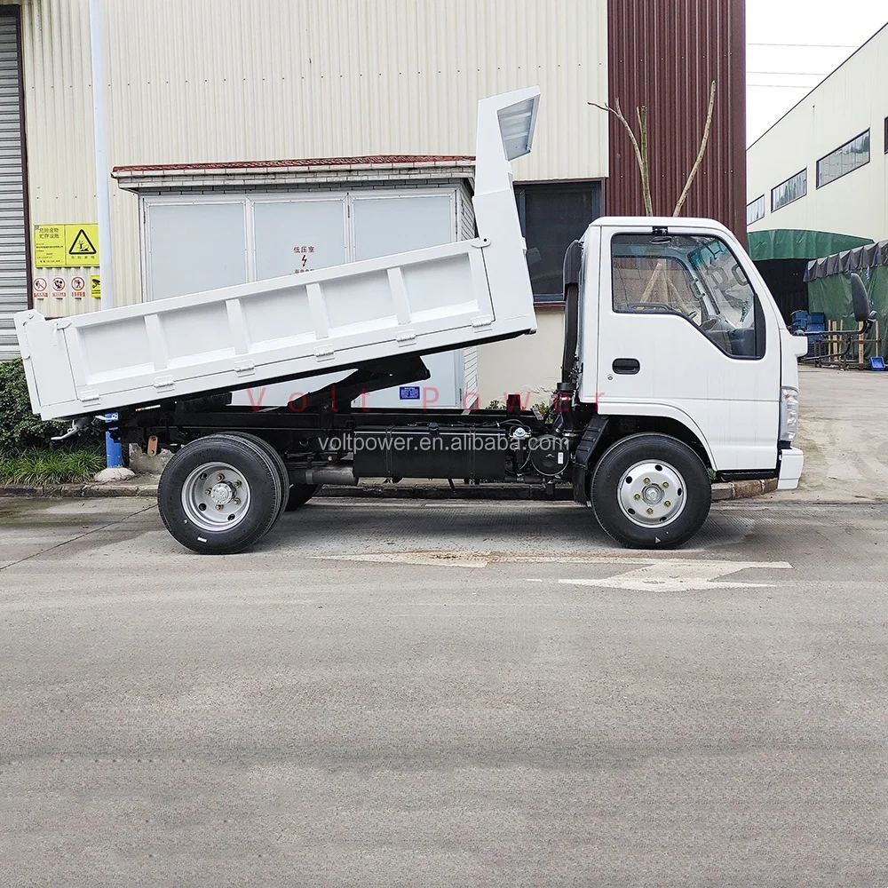 Легкий грузовик Isuzu 4x2 4 тонны с 4-цилиндровым двигателем высокого давления Самосвал низкая цена для продажи