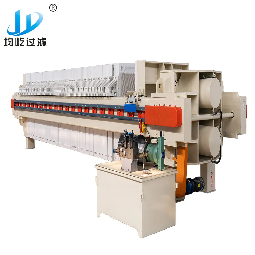 Automatic Membrane Filter Press With Schneider Electrical Components and Siemens PLC
